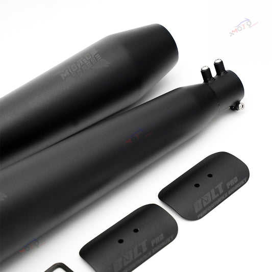 BOLT PRO BLACK EXHAUST FOR INTERCEPTOR 650